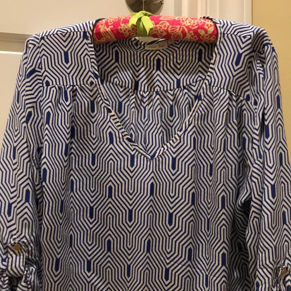 Geometric pattern top - Picture 2 of 2